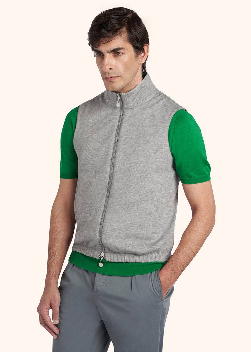 Kiton GIUBBOTTO SMANICATO POLIESTERE UW1730V0834C03 Novità