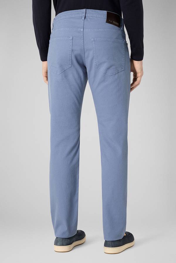 Lab. Pal Zileri Pantalone 5 tasche in cotone stretch tinto in capo Convenienza