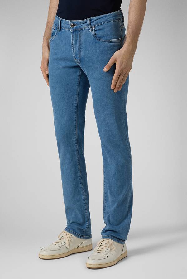 Lab. Pal Zileri Denim 5 tasche effetto delavè Offerta