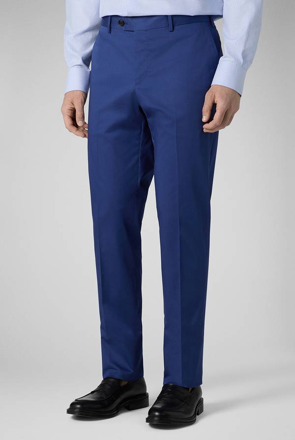 Lab. Pal Zileri Pantalone in cotone stretch Vendita Calda