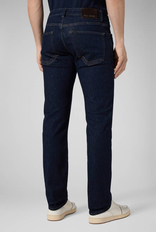 Lab. Pal Zileri Denim 5 tasche lavaggio scuro Saldi Di Fabbrica