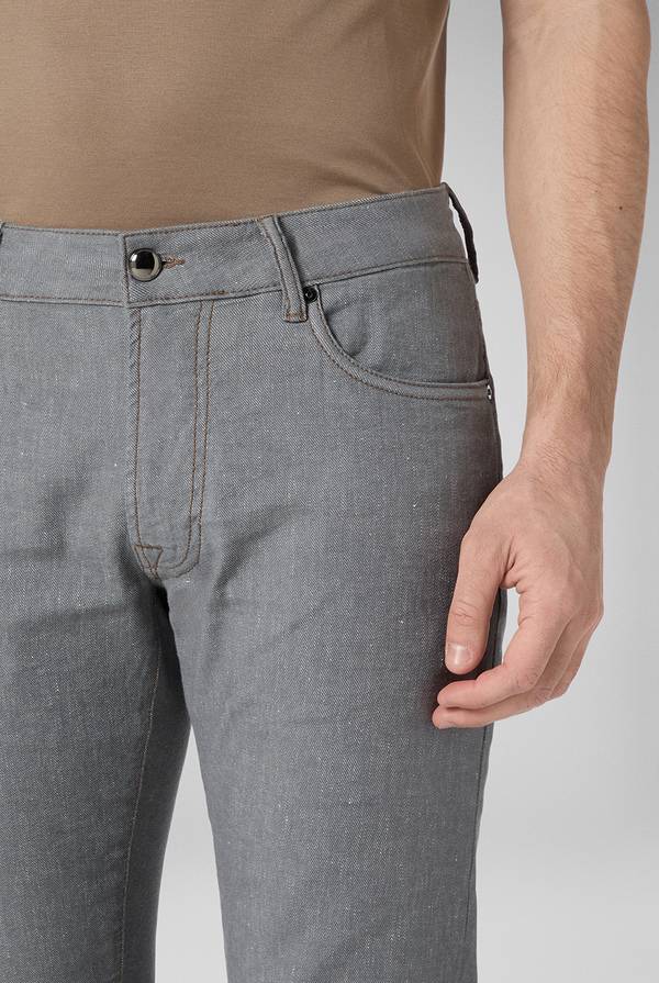 Lab. Pal Zileri Denim 5 tasche effetto lino I Più Venduti