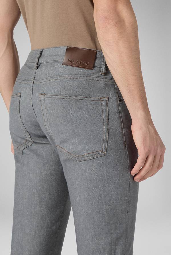 Lab. Pal Zileri Denim 5 tasche effetto lino I Più Venduti
