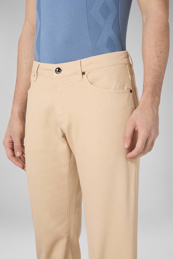 Lab. Pal Zileri Pantalone 5 tasche in cotone stretch tinto in capo Negozio