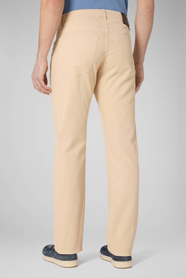 Lab. Pal Zileri Pantalone 5 tasche in cotone stretch tinto in capo Negozio