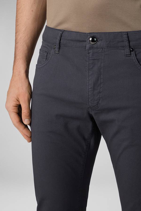 Lab. Pal Zileri Pantalone 5 tasche tinto in capo 2025