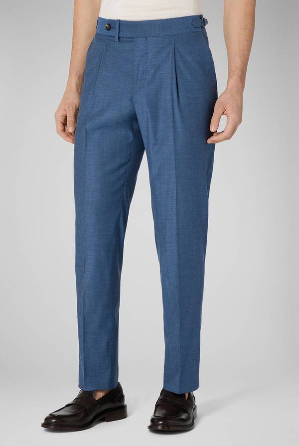 Lab. Pal Zileri Pantalone in lana e bamboo Acquista Ora