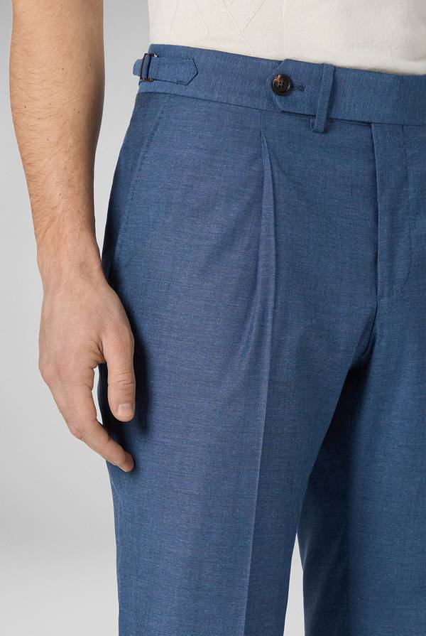 Lab. Pal Zileri Pantalone in lana e bamboo Acquista Ora