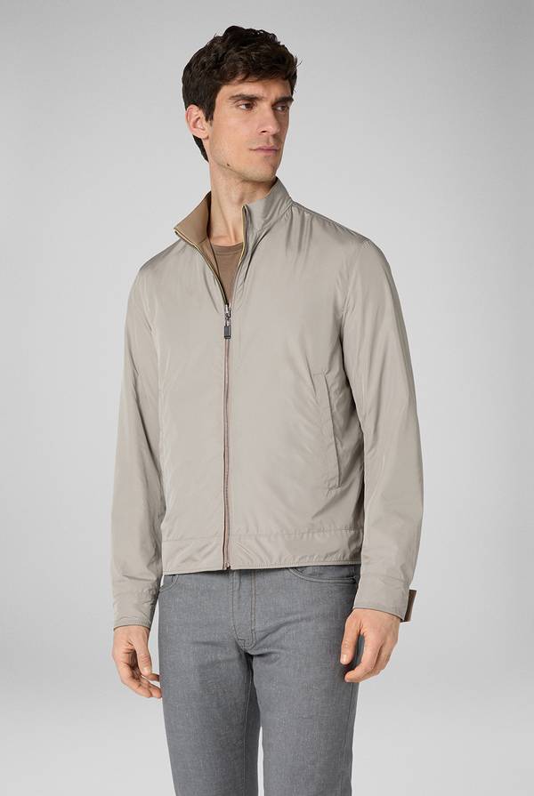 Lab. Pal Zileri Biker reversibile in nappa e nylon Consegna Veloce