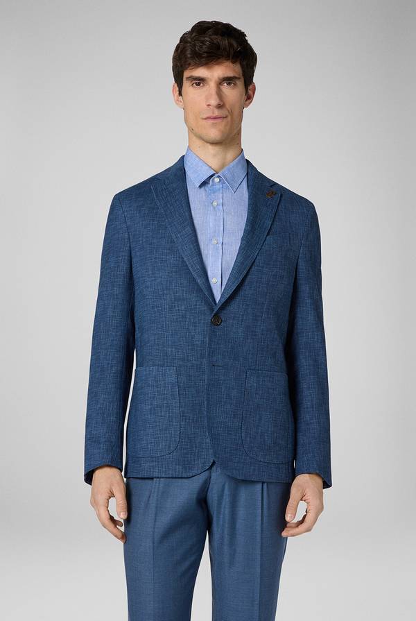 Lab. Pal Zileri Giacca Brera in misto lana, cotone e nylon Prezzo Ridotto