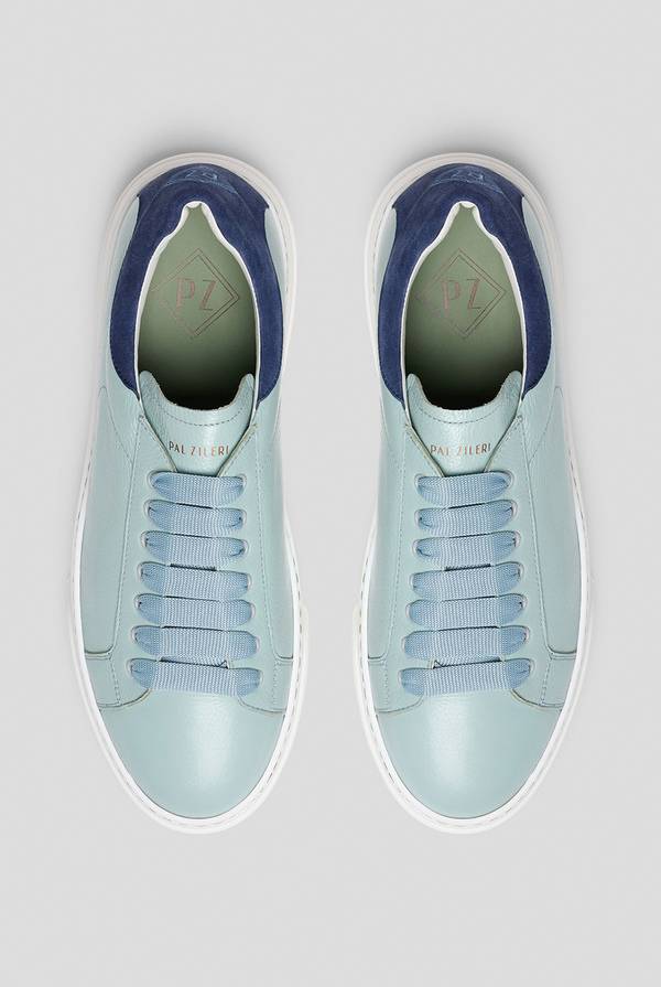 Lab. Pal Zileri Sneakers in pelle In Vendita