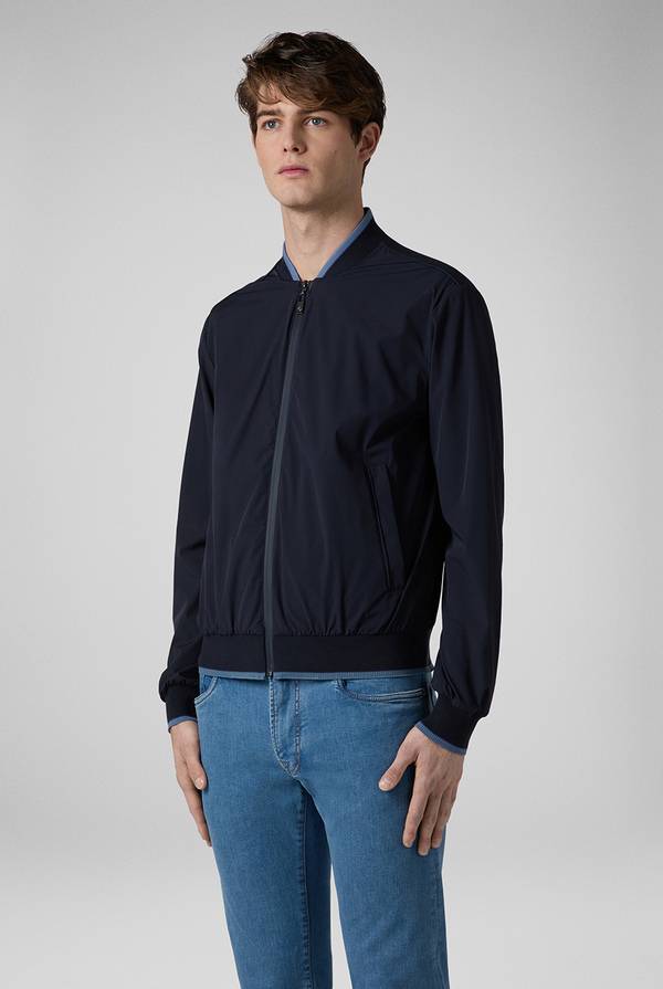 Lab. Pal Zileri Bomber in soft shell color tortora Vendita