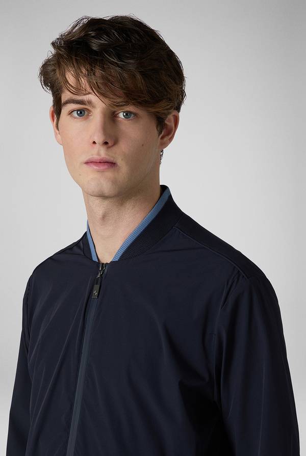 Lab. Pal Zileri Bomber in soft shell color tortora Vendita