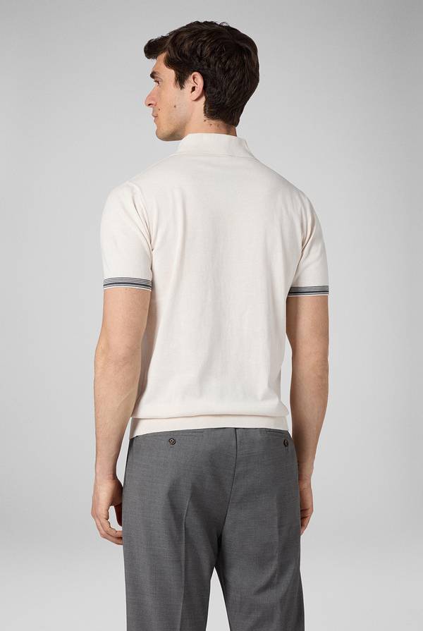 Lab. Pal Zileri Polo con finiture millerighe Shopping Online