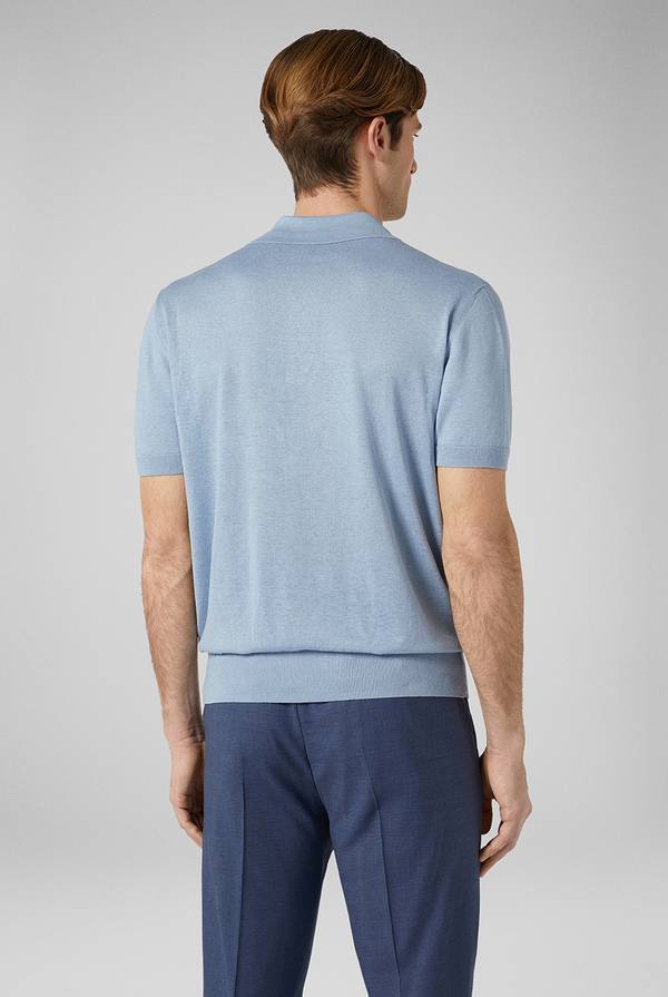 Lab. Pal Zileri Polo in maglia di lino e seta Affare Del Giorno