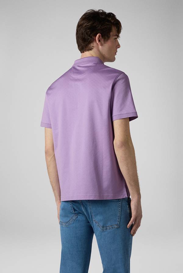 Lab. Pal Zileri Polo con monogramma allover Offerta