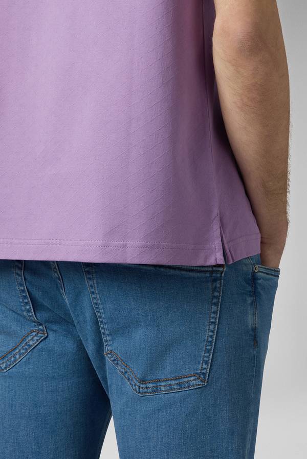 Lab. Pal Zileri Polo con monogramma allover Offerta