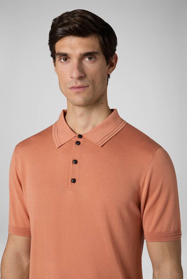 Lab. Pal Zileri Polo in cotone e tencel Saldi