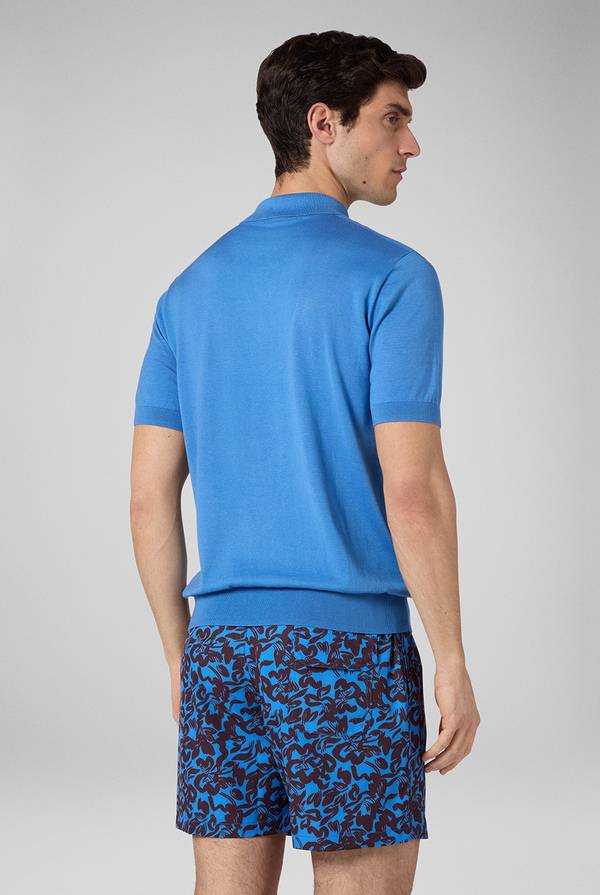 Lab. Pal Zileri Polo in maglia di lana e seta Hotsell