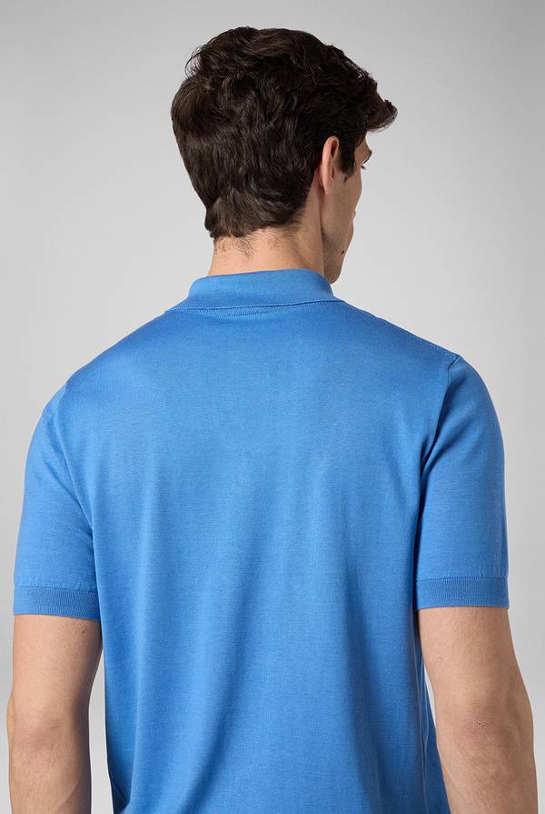 Lab. Pal Zileri Polo in maglia di lana e seta Hotsell