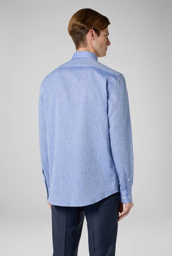 Lab. Pal Zileri Camicia in lino e cotone Offerta speciale della fabbrica