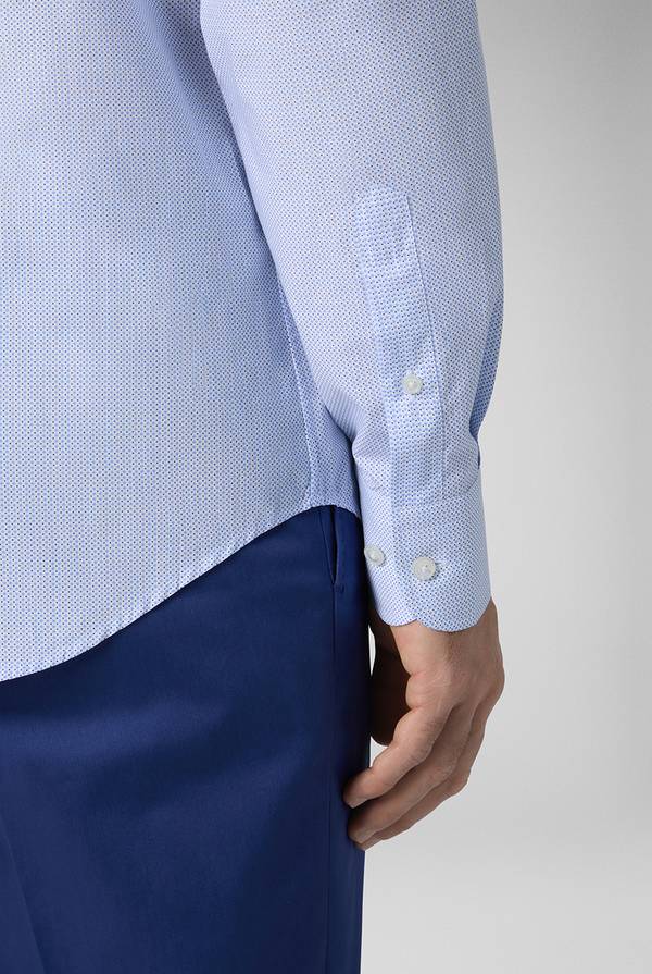 Lab. Pal Zileri Camicia collo Torino azzurra Italia