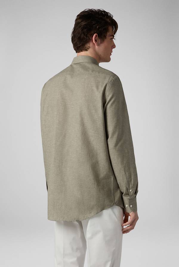 Lab. Pal Zileri Camicia in lino e cotone In Linea
