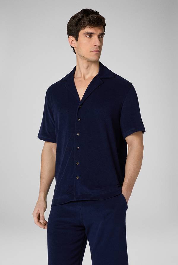 Lab. Pal Zileri Camicia bowling in jersey Nuovo