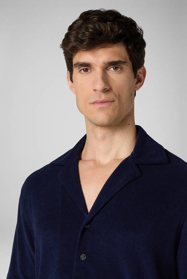 Lab. Pal Zileri Camicia bowling in jersey Nuovo