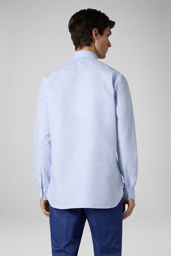 Lab. Pal Zileri Camicia in puro cotone jacquard Promozione