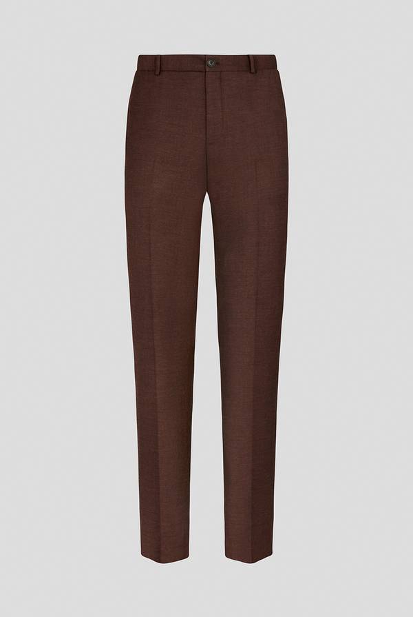 Lab. Pal Zileri Pantalone classico in lana e bamboo Vendita