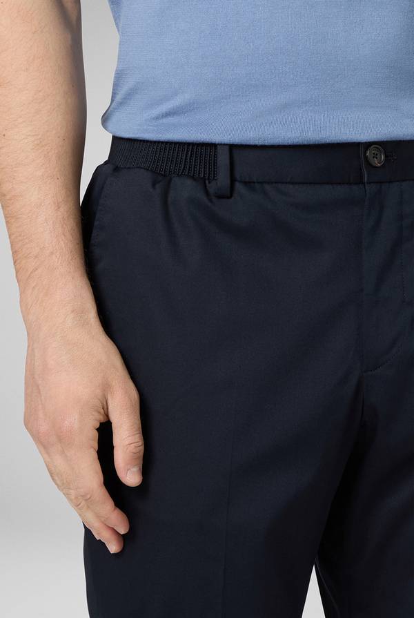 Lab. Pal Zileri Pantalone in cotone e tencel stretch Qualità Garantita