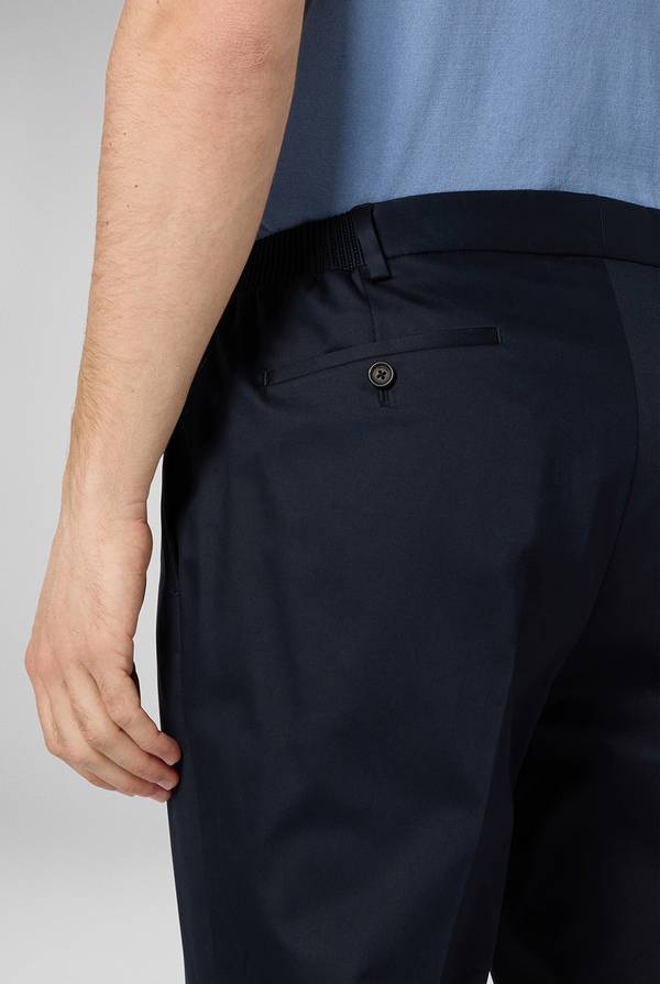 Lab. Pal Zileri Pantalone in cotone e tencel stretch Qualità Garantita