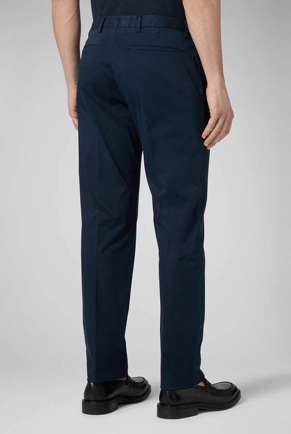 Lab. Pal Zileri Chino in cotone stretch tinto in capo Offerta