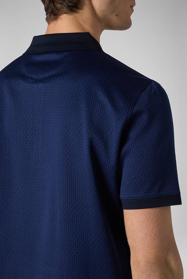 Lab. Pal Zileri Polo a zip in cotone mercerizzato Saldi