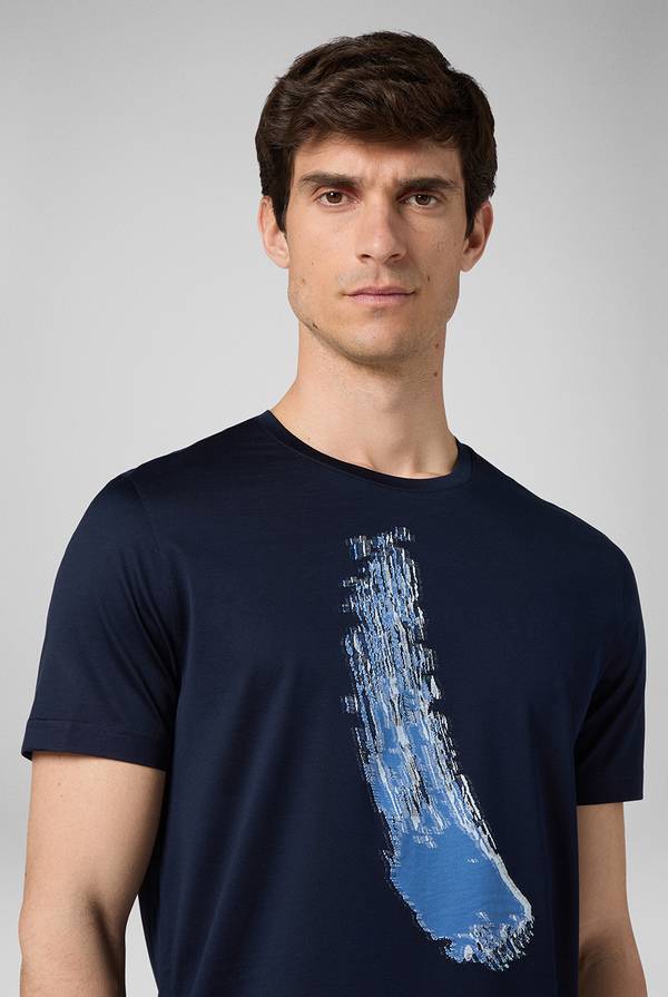 Lab. Pal Zileri Tshirt con lavorazione jacquard Hotsell
