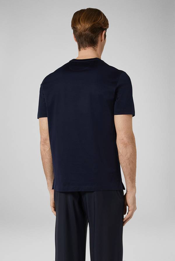 Lab. Pal Zileri Tshirt in cotone mercerizzato Vendita Calda