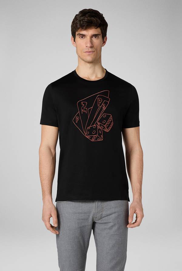 Lab. Pal Zileri Tshirt ricamata Qualità