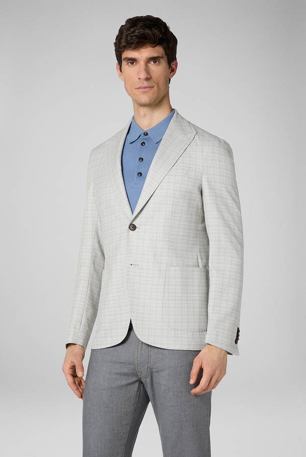 Lab. Pal Zileri Giacca Effortless con motivo micro check Online