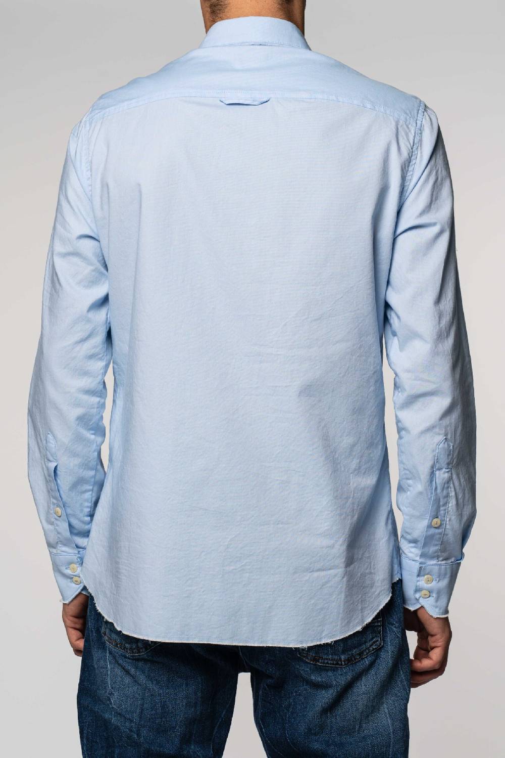Officina 36 Camicia in oxford color cielo Saldi Di Fabbrica