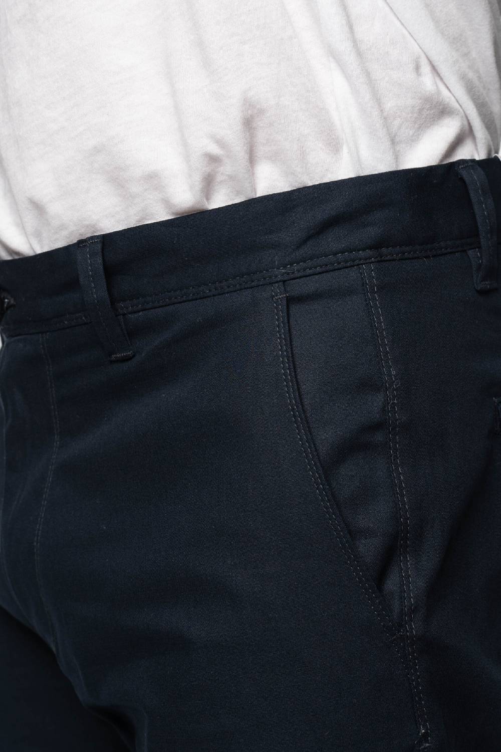 Officina 36 Pantaloni in gabardina blu Vendita Economica