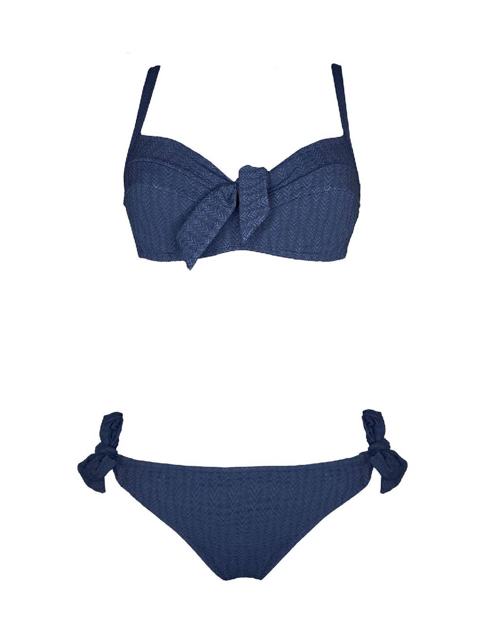 Olivia Gold Reggiseno a balconcino + Slip annodato In Vendita