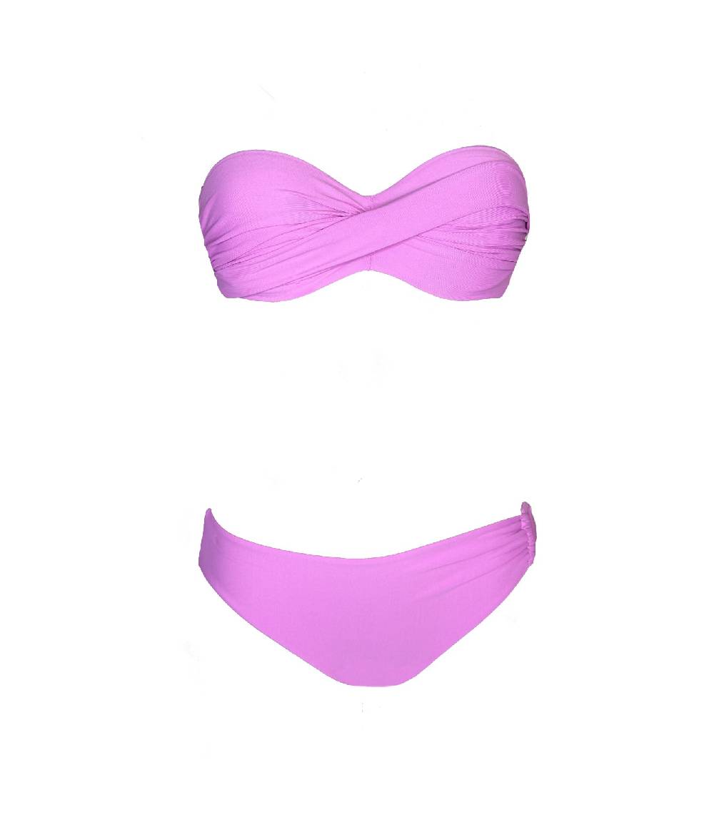 Olivia Gold Reggiseno a fascia + Slip con accessorio Saldi Di Fabbrica