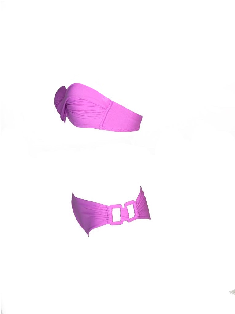 Olivia Gold Reggiseno a fascia + Slip con accessorio Saldi Di Fabbrica