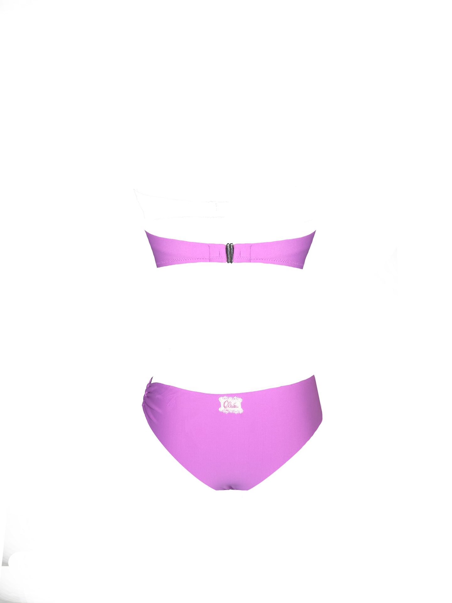 Olivia Gold Reggiseno a fascia + Slip con accessorio Saldi Di Fabbrica