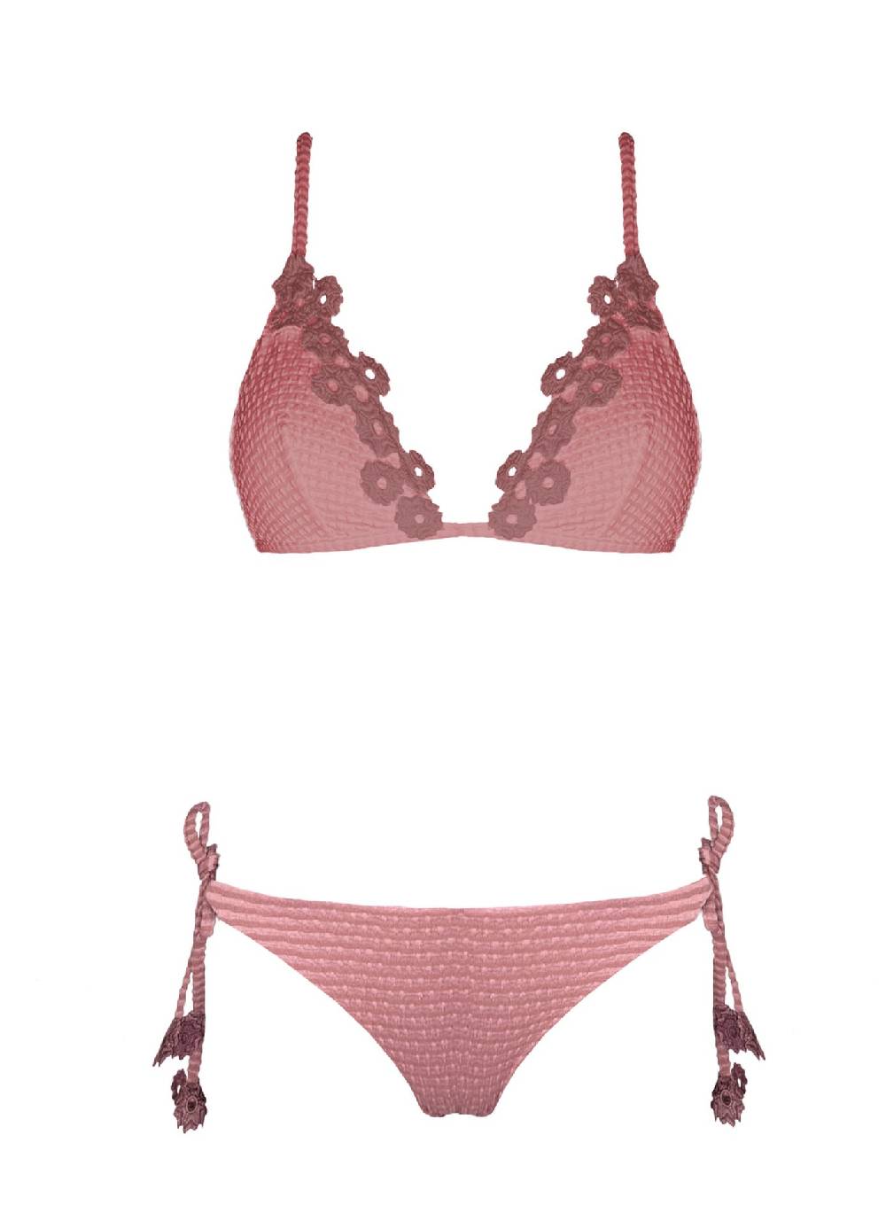 Olivia Gold Reggiseno triangolo fisso + Slip a vita bassa Negozio