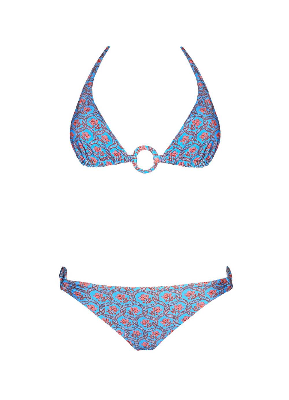 Olivia Gold Reggiseno triangolo + Slip con accessori Soddisfazione Garantita