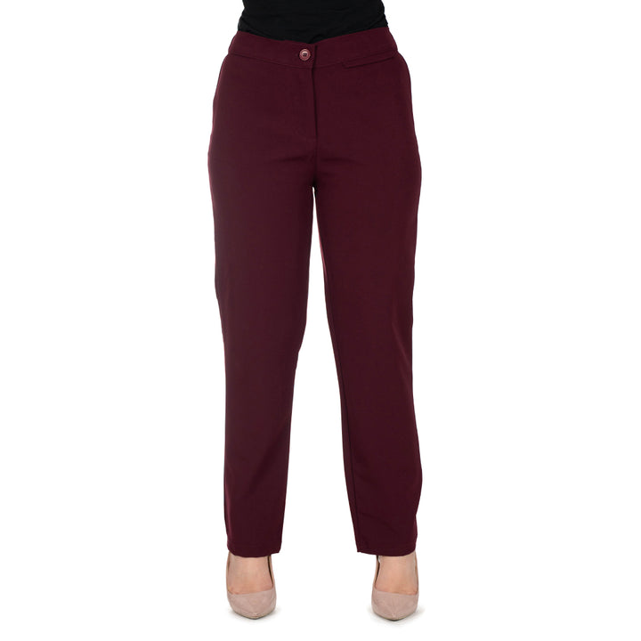 Oltre Tempo Pantalone con elastico in vita e frisi sulla sinistra Soddisfazione Garantita