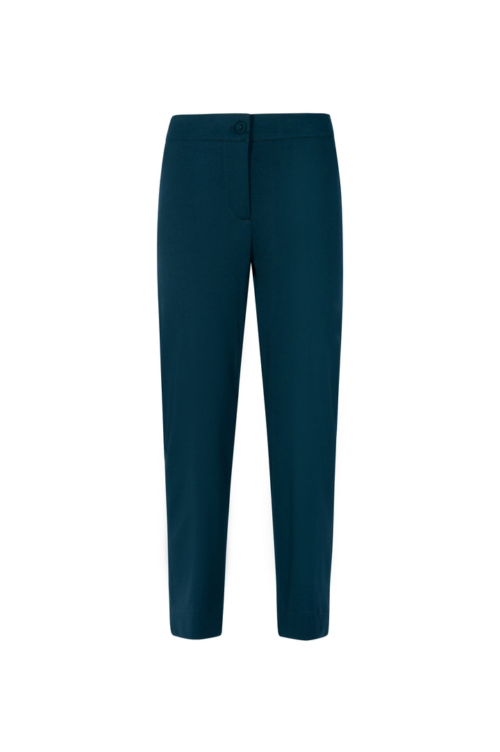 Oltre Tempo Pantalone in punto milano con fintone ed elastico in vita Offerta
