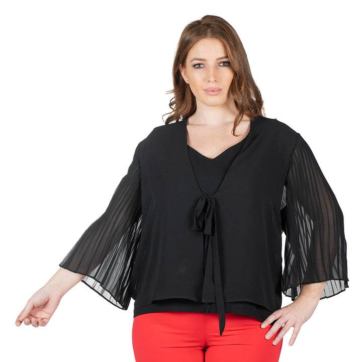 Oltre Tempo Coprispalle georgette chiffon con maniche ampie Qualità Garantita